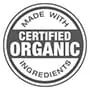 Cosmetics made with Certified Organic Ingredients