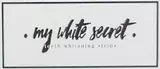 My White Secret Logo My White Secret Logo