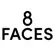 8 Faces Logo