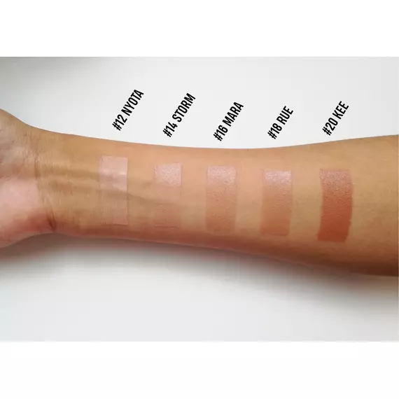 HIRO Cosmetics - Space Balm 12-20 Swatches on Arm