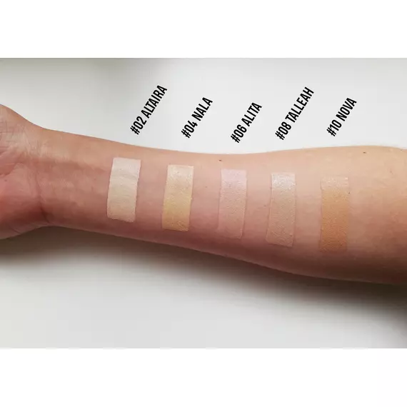 HIRO Cosmetics - Space Balm 02-10 Swatches on Arm