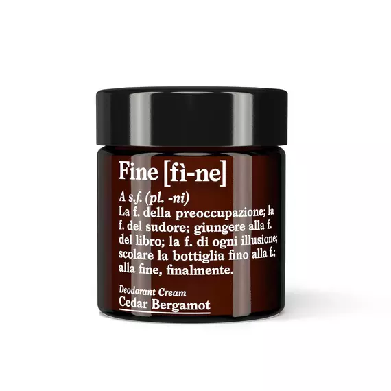 FINE - Deodorant Cream Cedar Bergamot 30g