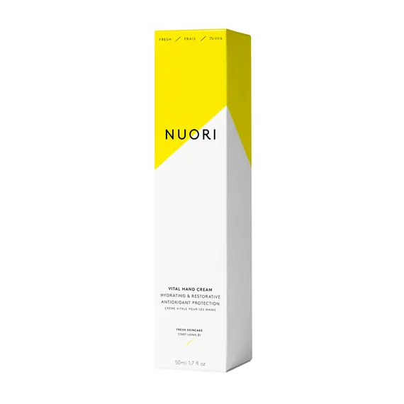Nuori VItal Hand Cream Packaging