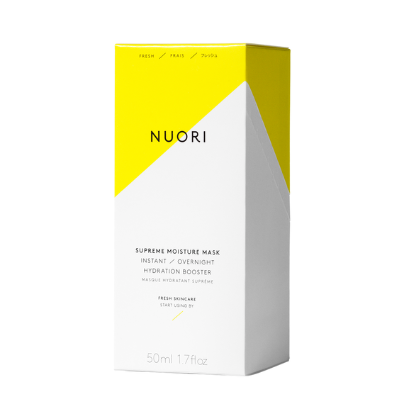 Nuori Supreme Moisture Mask Packaging