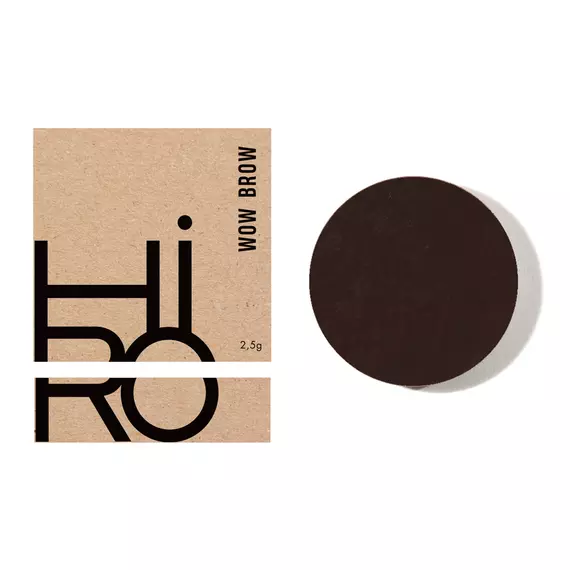 Hiro Wow Eye Brow Pomade Dark - Refill