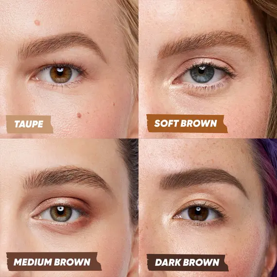 Kosas Nano Brow Shade Chart