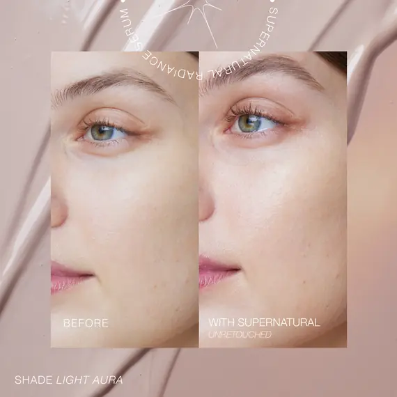 SuperNatural Radiance Serum Broad Spectrum SPF 30 Sunscreen_Light Aura