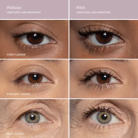With and Without ILIA Mascara