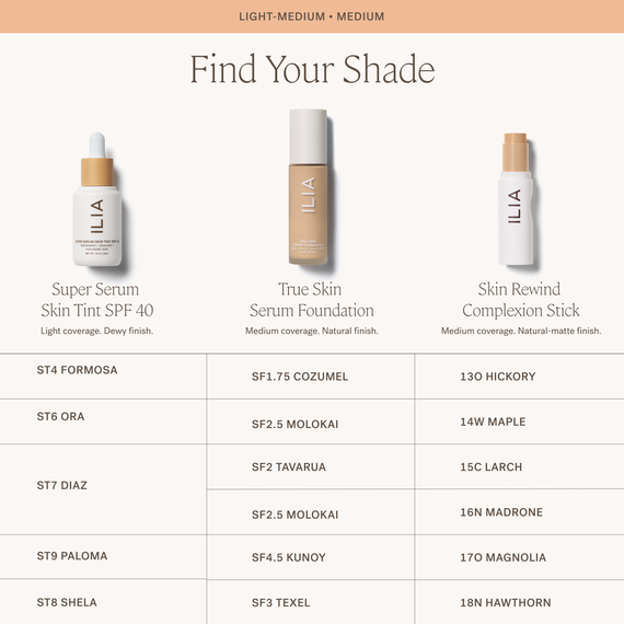 ILIA Beauty - Skin Rewind Complexion Stick - Light Medium to Medium Grid