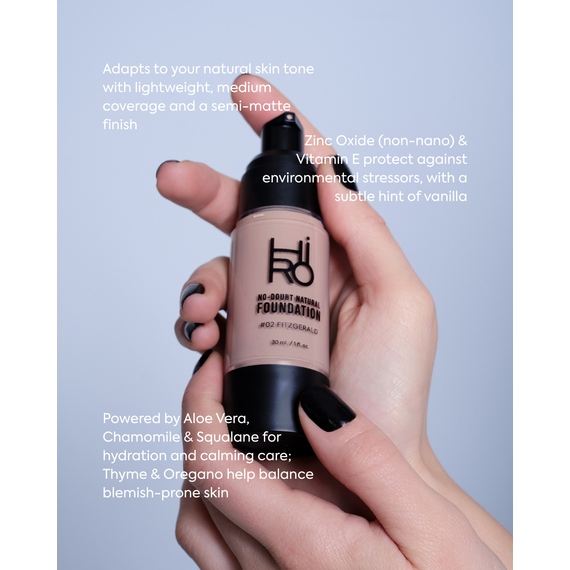 HIRO Cosmetics - No Doubt Natural Foundation - image 5