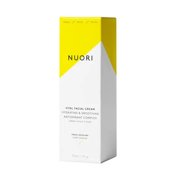 Nuori Vital Facial Cream Packaging
