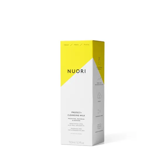 Nuori – Protect + Cleansing Milk Packaging